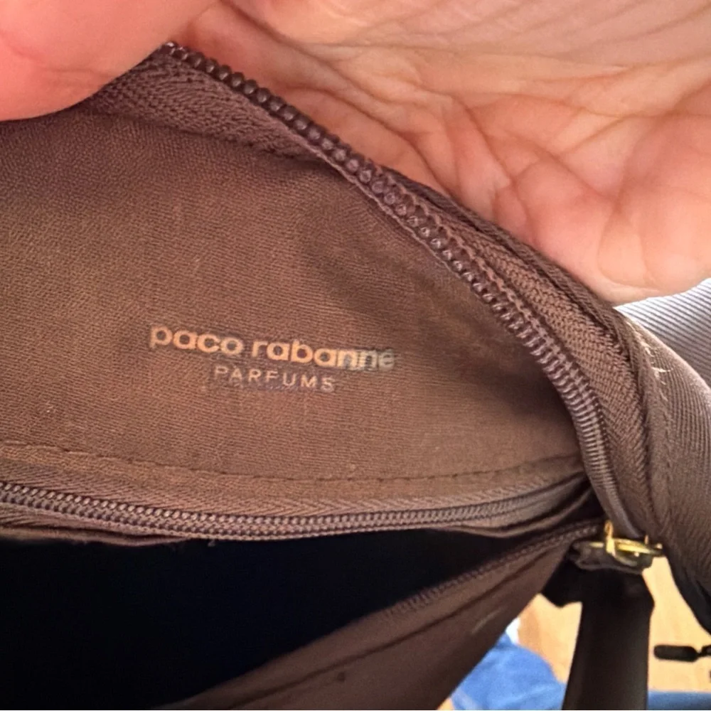 CLASSIC - PACO RABANNE - 1 MILLION- WEEKEND BAG-big Brown DUFFLE Travel!